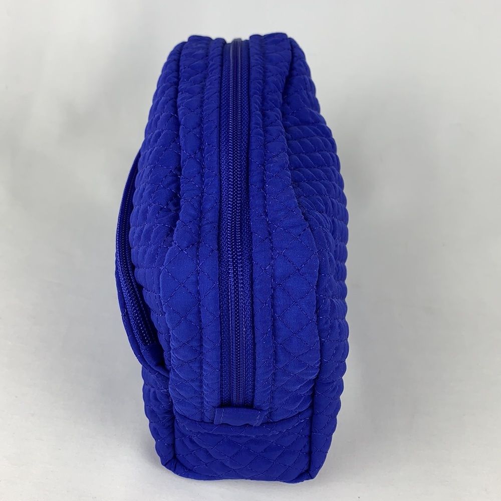 Vera Bradley Iconic Medium Cosmetic Gage Blue - Picture 3 of 8